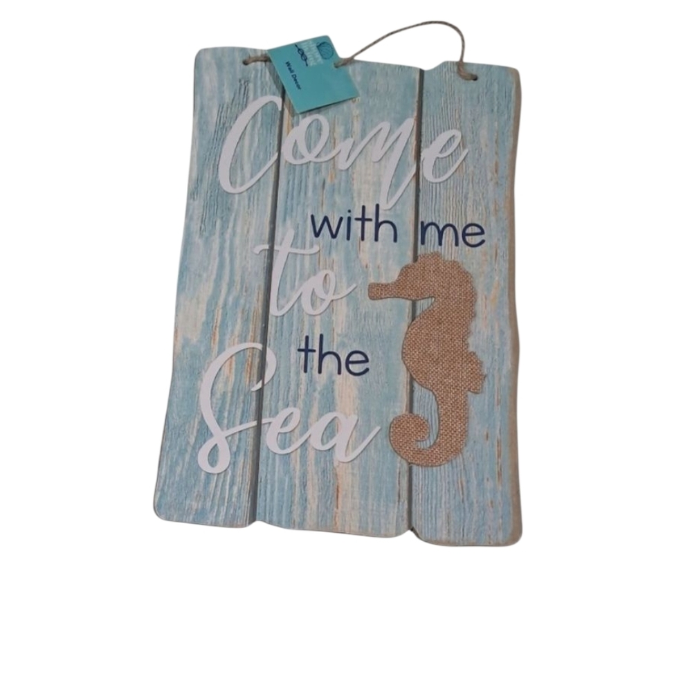 Nautical Blue and Tan Wall Decor